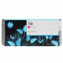 HP originální ink 676N0A, HP 738M, magenta, 300ml