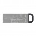 Kingston USB flash disk, USB 3.0 (3.2 Gen 1), 128GB, DataTraveler(R) Kyson, stříbrný, DTKN/128GB, s poutkem