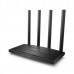 TP-LINK router Archer C6 V3 2.4GHz a 5GHz, extender, přístupový bod, IPv6, 1200Mbps, externí pevná anténa, 802.11ac, Gigabytové př