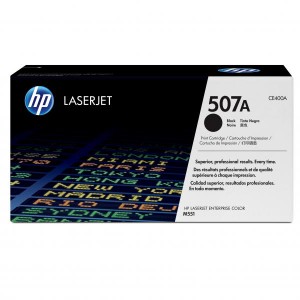 HP originální toner CE400A, black, 5500str., HP 507A, HP LaserJet Enterprise 500 color M551, O