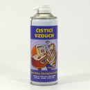 Čisticí hořlavý stlačený vzduch, na těžce přístupná místa, 400 ml, Čistík