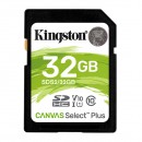 Kingston paměťová karta Canvas Select Plus, 32GB, SDHC, SDC2/32GB, UHS-I U3 (Class 10), A1