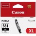 Canon originální ink CLI-581BK XL, black, 8,3ml, 2052C001, Canon PIXMA TR7550,TR8550,TS6150,TS6151,TS8150,TS8151