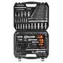 Sada nástrčných klíčů, 10-220, 220 ks, velikost 1/4, 1/2, 3/8, kufřík, NEO TOOLS