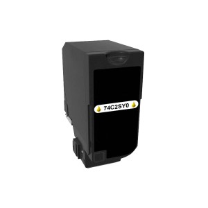 Kompatibilní toner pro Lexmark 74C2SYE /0 Yellow 7000 stran
