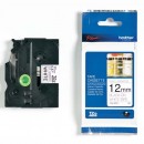 Brother originální páska do tiskárny štítků, Brother, TZE-N231, černý tisk/bílý podklad, nelaminovaná, 8m, 12mm