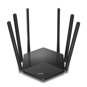 TP-LINK MERCUSYS router MR50G 2,4 GHz + 5 GHz (dual-band), přístupový bod, IPv6, více než 1000 MbpsMbps, externí pevná anténa, 802