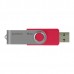 Goodram USB flash disk, USB 3.0 (3.2 Gen 1), 16GB, UTS3, červený, UTS3-0160R0R11, USB A, s otočnou krytkou