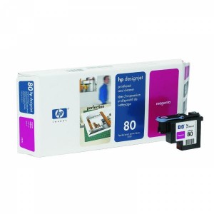 HP originální tisková hlava C4821A, HP 80, cyan, HP DesignJet 1050C, 1055CM