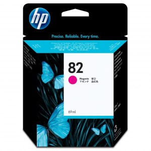 HP originální ink C4912A, HP 82, magenta, 69ml, HP DesignJet 500, PS, 800, 815, cc800ps, 4200