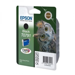 Epson originální ink C13T079140, black, 11,1ml, Epson Stylus Photo 1400