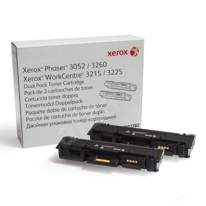 Xerox originální toner 106R02782, black, 6000 (2x3000)str., Xerox Phaser 3052,3260, WorkCentre 3215,3225, dual pack, O