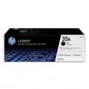 HP originální toner CB435AD, black, 3000 (2x1500)str., HP 35A, HP LaserJet P1005, 1006, dual pack, 2ks, O