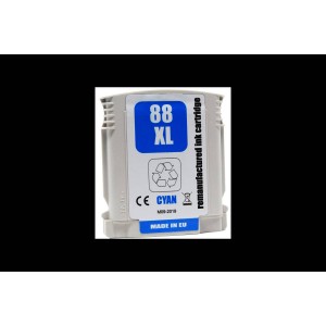 Renovovaná kazeta pro HP C9391AE (Nr 88 XL) - cyan  PREMUIM 19 ml