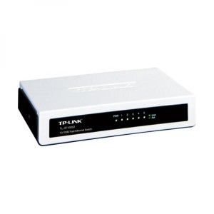 TP-LINK stolní switch TL-SF1005D 100Mbps, auto MDI/MDIX