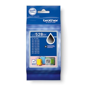 Brother originální ink LC-528BK, black, 6000str.