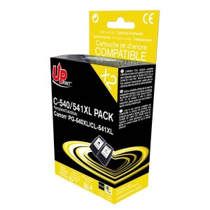 UPrint kompatibilní ink PG-540 XL/CL-541 XL, s PG540XL+CL541XL, C-540/541XL PACK, black/color, 750/650str., 25/18ml