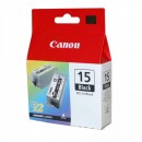 Canon originální ink BCI15B, black, 390str., 8190A002, 2ks, Canon i70