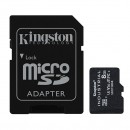 Kingston paměťová karta Industrial C10, 8GB, micro SDHC, SDCIT2/8GB, UHS-I U3 (Class 10), pSLC karta s adaptérem