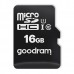 Goodram Micro Secure Digital Card, 16GB, micro SDHC, M1A0-0160R12, UHS I, pro archivaci dat