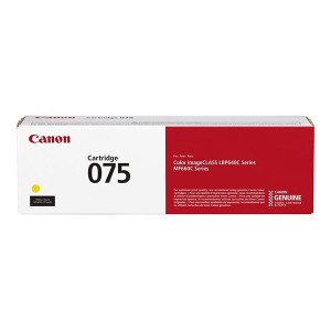 Canon originální toner 075 Y, 6362C002, yellow, 1300str.