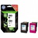 HP originální ink CN637EE, HP 300, black/color, 2 x 200str., 2x4ml, HP 2-pack + paper HP Deskjet F4500