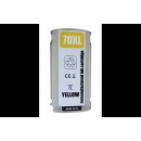 Renovovaná kazeta pro HP C9454A (Nr 70) yellow PREMIUM 130 ml