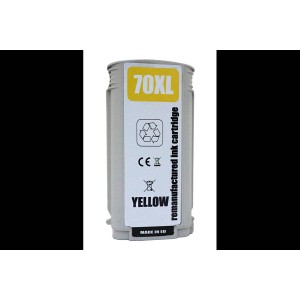 Renovovaná kazeta pro HP C9454A (Nr 70) yellow PREMIUM 130 ml