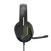 Marvo H8618, sluchátka s mikrofonem, ovládání hlasitosti, černá, 2.0, USB