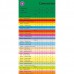 Xerografický papír Coloraction, Chile, A4, 80 g/m2, tmavě červený, 100 listů, vhodný pro inkoustový tisk