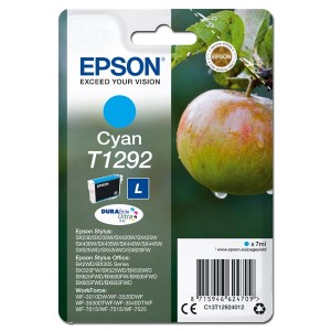 Epson originální ink C13T12924012, T1292, cyan, 485str., 7ml, Epson Stylus SX420W, 425W, Stylus Office BX305F, 320FW