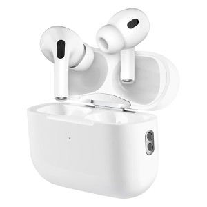 Defender APODS, sluchátka s mikrofonem, bílá, TWS