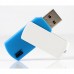 Goodram USB flash disk, USB 2.0, 8GB, UCO2, modrý, UCO2-0080MXR11, USB A, s otočnou krytkou