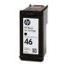HP originální ink CZ637AE, HP 46, black, 1500str., 26ml, HP Deskjet Ink Advantage Ultra 2529, 4729, 5738, 5739