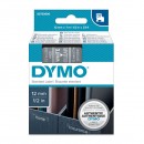 Dymo originální páska do tiskárny štítků, Dymo, 45020, S0720600, bílý tisk/transparentní podklad, 7m, 12mm, D1