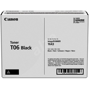 Canon originální toner T06, black, 20500str., 3526C002, Canon imageRUNNER 1643i, 1643iF, O