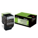 Lexmark originální toner 80C2HK0, black, 4000str., return, Lexmark CX410, 510, O