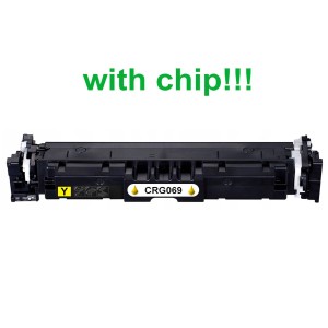 Kompatibilný toner pro Canon CRG-069 s čipem! Yellow 1900 stran