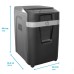 HP automatický skartovací stroj ProShredder Auto 200MC křížovým řezem