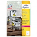 Avery Zweckform etikety 105mm x 148mm, A4, matné, bílé, 4 etikety, velmi odolné, baleno po 20 ks, L4719-20, pro laserové tiskárny 