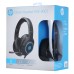 HP DHE-8003, sluchátka s mikrofonem, ovládání hlasitosti, černá, 7.1 surround (virtuálně), podsvícená, USB