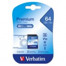 Verbatim microSDXC Flash Card, 64GB, SDXC, 44024, pro archivaci dat