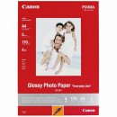 Canon Glossy Photo Paper, foto papír, lesklý, GP-501 typ bílý, 21x29,7cm, A4, 200 g/m2, 5 ks, 0775B076, inkoustový