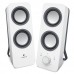 Logitech reproduktory Z200-SNOW WHITE, 2.0, 10W, bílé, regulace hlasitosti