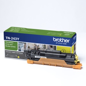 Brother originální toner TN243Y, TN-243Y, yellow, 1000str., Brother DCP-L3500, MFC-L3730, MFC-L3740, MFC-L3750, O