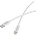 Verbatim USB kabel USB C samec - Apple Lightning samec, 27W, 1m, černo-bílá, box, 32392
