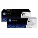 HP originální toner CB436AD, black, 4000 (2x2000)str., HP 36A, HP LaserJet P1505, M1522n, nf MFP, dual pack, O