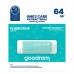 Goodram USB flash disk, USB 3.0, 64GB, UME3, UME3, černý, UME3-0640CRR11