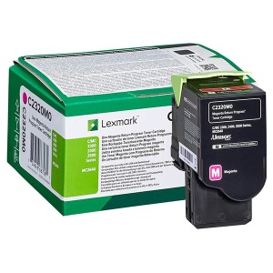 Lexmark originální toner C2320M0, magenta, 1000str., return, Lexmark C2525, C2425, C2535, MC 2325, MC 2425, MS2535, O