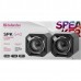 Defender reproduktory SPK-540, 2.0, 7W, černé, regulace hlasitosti, pasivní zářiče na zadní straně reproduktorů, 80Hz~20kHz